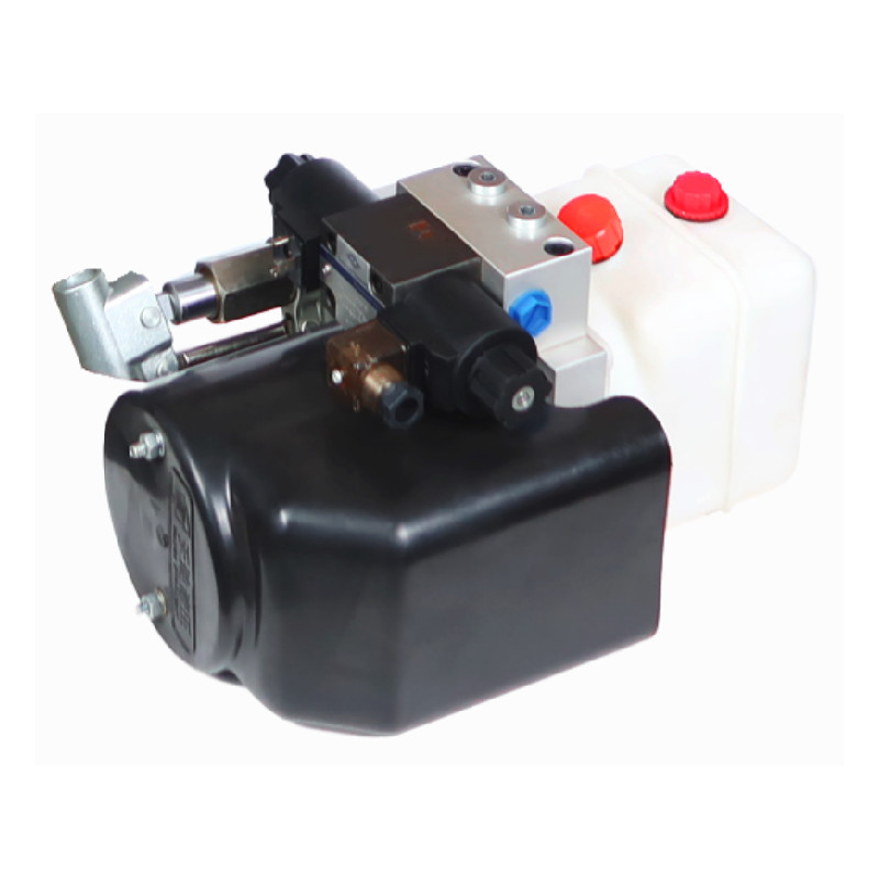 DC 24V 2Kw Double Acting Hydraulic Power Pack For Trailer Dump Truck