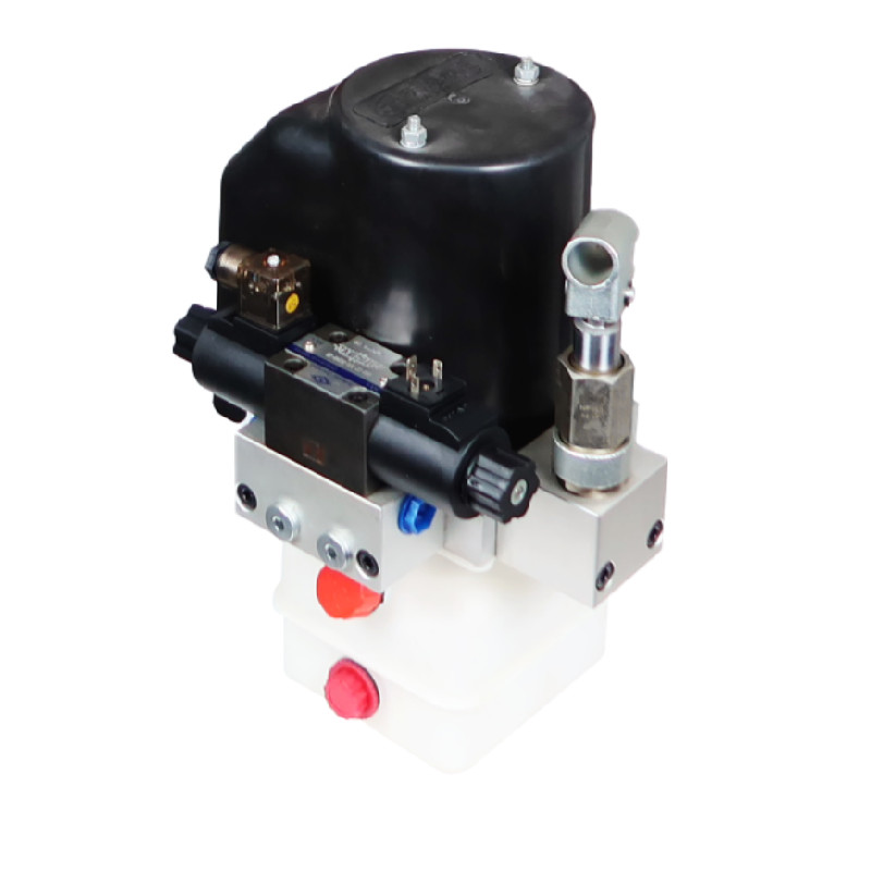 DC 24V 2Kw Double Acting Hydraulic Power Pack For Trailer Dump Truck