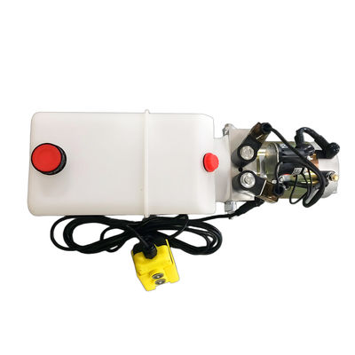 G3/8" Vertical Mini Hydraulic Power Packs Dc 12v With 4.5L Plastic Tank