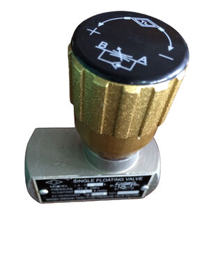 Electronic Steel Hydraulic Flow Control Valve , Hydraulic Flow Divider Valve