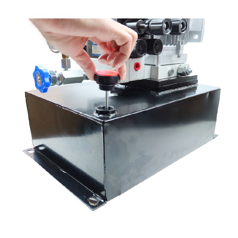 AC 380V 2.2kw Double Acting Hydraulic Power Unit for Hydraulic Machine Tools Lifting Platforms Lifts Power Pack Vertical with Instrument Display