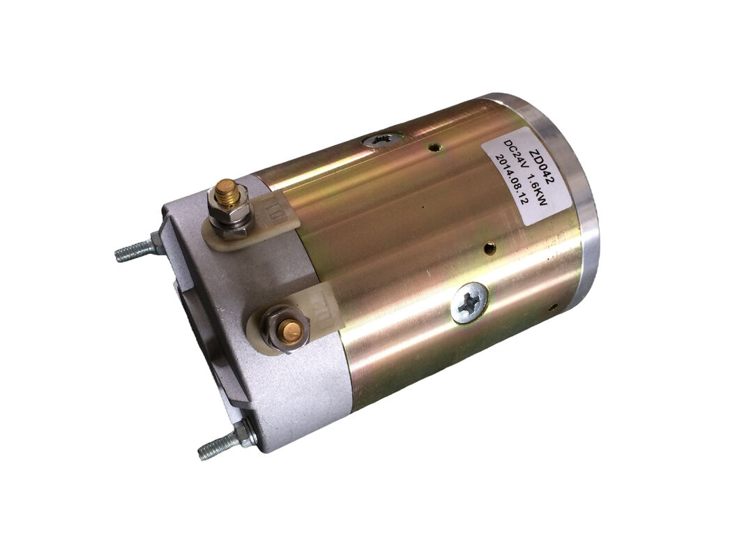 Industrial 1.6Kw Power Pack Motor DC 24V , High RPM Hydraulic Motor 1800RPM