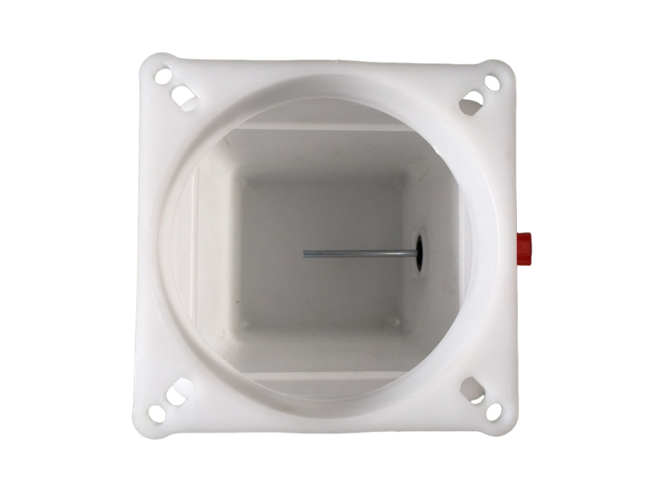 120mm Neck Size 2.5L Plastic Hydraulic Tanks , Hydraulic Oil Reservoir Tank